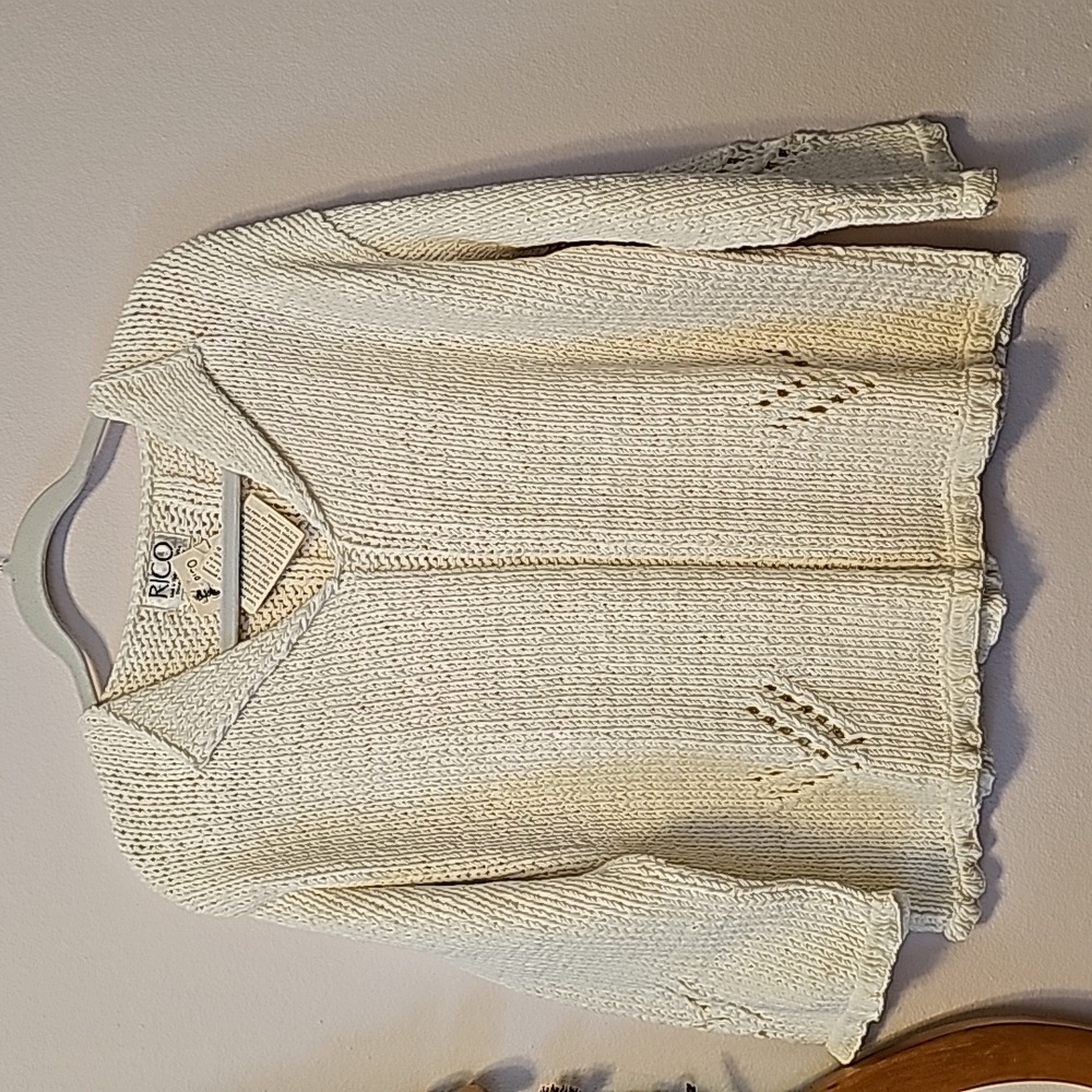 Rico Cream Knit Sweater